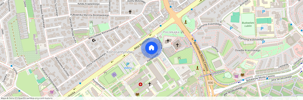 ul. Pielęgniarek, Konstantynów, Lublin, lubelskie