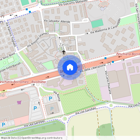 Via della Liberazione, Włochy, Peschiera Borromeo