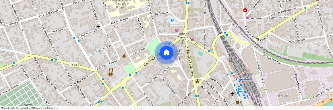 5 Square Michelet, 95100 Argenteuil, France