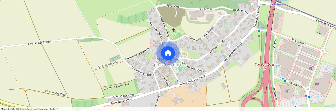 1442, Montagny-près-Yverdon, Chemin Des Secrétaires, 1