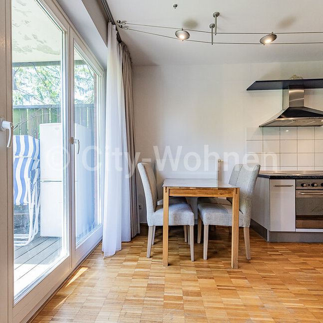 Möblierte Wohnung mit Terrasse und Garten in Hamburg-Wandsbek - Photo 1