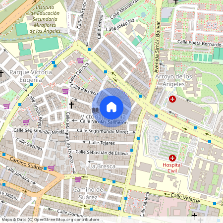 Victoria Eugenia, Málaga