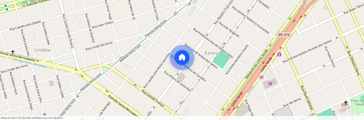 Rua Durval Pacheco de Carvalho, 410 - 81.030-220 - Fanny - Curitiba