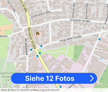 N-Katzwang: Gehobene 2-Zimmer-DG-Wohnung (u.a. mit Parkett, Granit,... - Foto 1