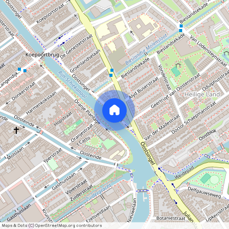 Heilige Land, 2612 HC, Oostsingel, Delft