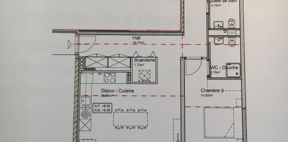 3.5 Zimmer, 106 m² - Photo 2
