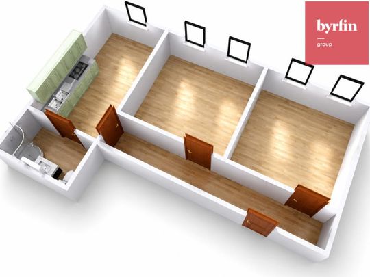 Pronájem bytu 2+1 62 m2 - Fotografie 1