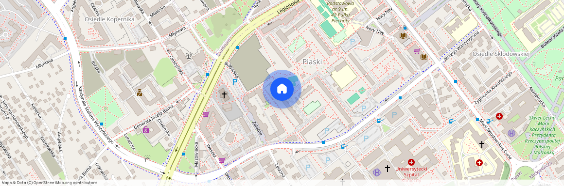 ul. Jerzego Waszyngtona, Piaski, Białystok, podlaskie