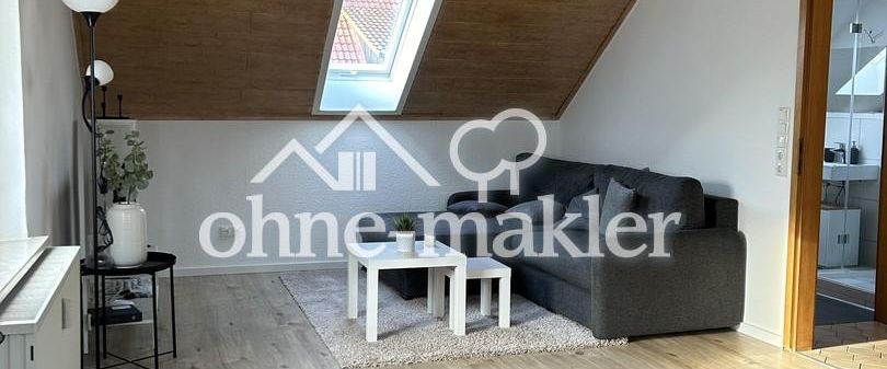 Lichtdurchflutete Traumwohnung im Dachgeschoss: Möbliert und frisch renoviert! Ab Jan - Foto 1