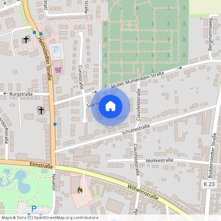 Saarstraße 6, 38364 Niedersachsen - Schöningen