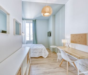 ANGLETERRE Colocation 5 chambres à Nice - Photo 1