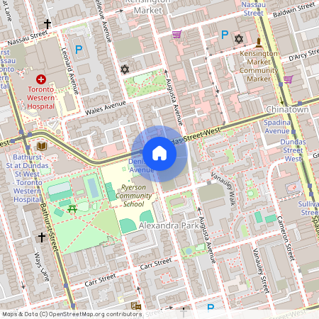 119 Denison Avenue #303, Toronto, Kensington-Chinatown