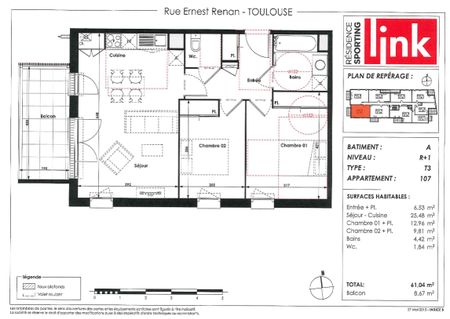 Appartement 3 pièces - Photo 3