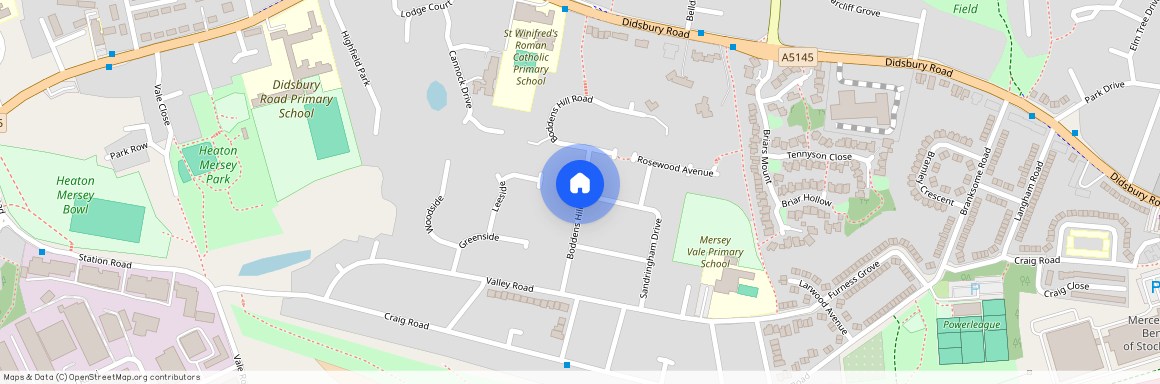 Boddens Hill Road, Heaton Mersey, Stockport, SK4