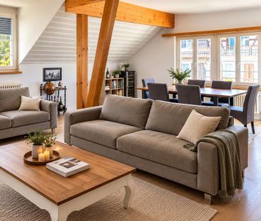 Dachwohnung mit viel Charme im Zentrum von Beringen - Photo 1