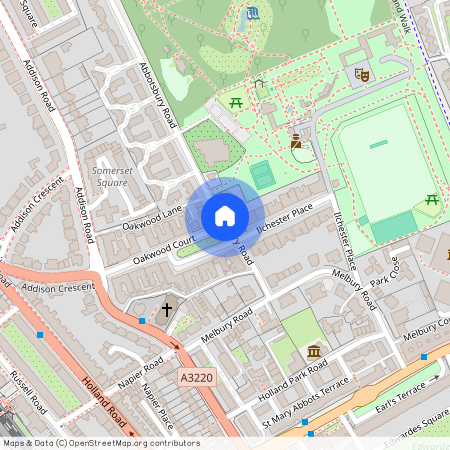 Oakwood Court, Abbotsbury Road, Kensington, London