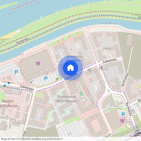 ul. Zakładowa, Kleczków, Psie Pole, Wrocław, dolnośląskie