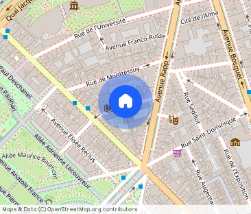 1 chambre, École Militaire Paris 7e - Photo 1