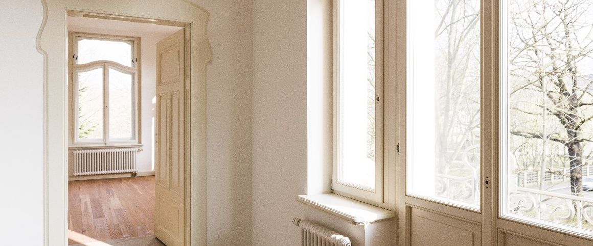 Stilvoll wohnen in Gohlis: Luxus- 4 Zimmer Gründerzeitwohnung mit Terrasse und historischem Ofen - Photo 1