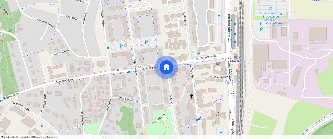 Sigtuna, Märsta, Stockholm, Västra Bangatan 25A