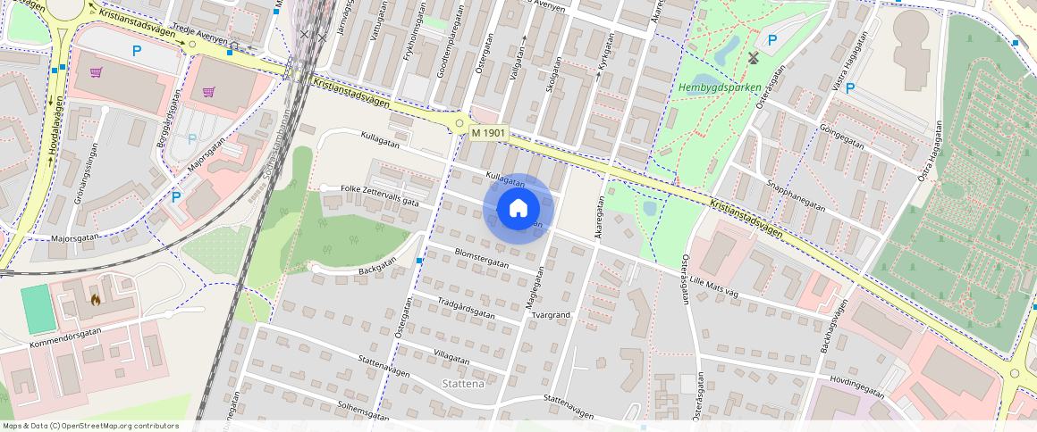 Paradisgatan, Hässleholm