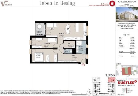 Erstbezug 3-Zimmerwohnung mit perfektem Grundriss und Loggia | Fertigstellung 2025 - Photo 5