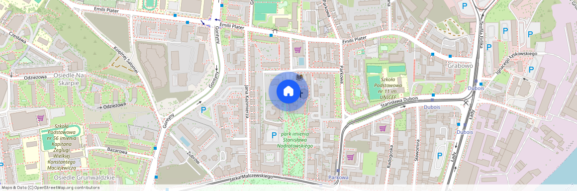 ul. Jana Chryzostoma Paska, Drzetowo-Grabowo, Śródmieście, Szczecin, zachodniopomorskie