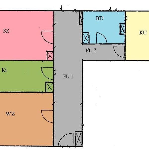 Zentrale 3-Raum-Wohnung im Dachgeschoss! - Foto 1