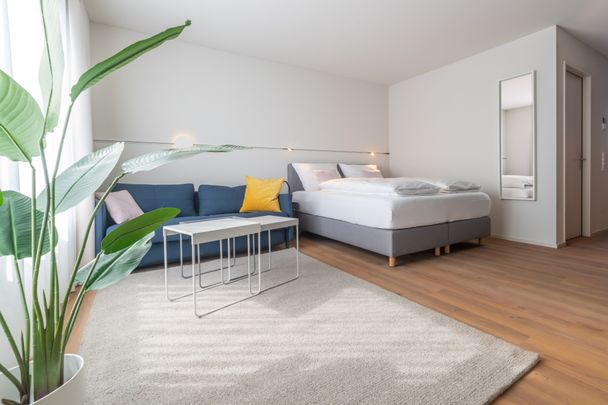 1.5 Zimmerwohnung - grosses Studio mit eigenem Waschturm - Foto 1