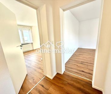 Erstbezug nach Sanierung: 3-Zi.-Wohnung mit Balkon 5 min. vom Bf Rh... - Photo 2