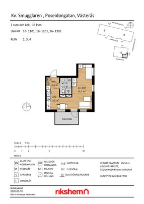 Poseidongatan 16, Västerås - Foto 1