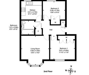 2 bedroom apartment to rent - Photo 2