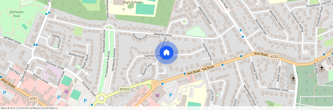 Ivanhoe Crescent, Wishaw, North Lanarkshire, ML2