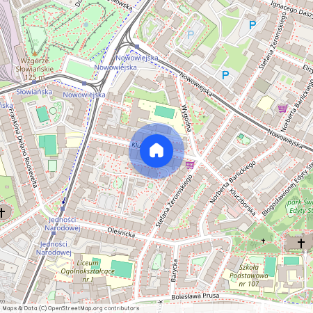 ul. Kluczborska, Ołbin, Śródmieście, Wrocław, dolnośląskie