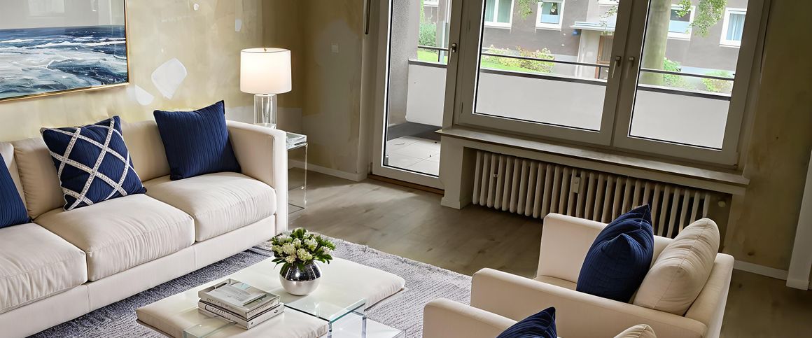 Tolle 3-Zimmer-Wohnung im Erdgeschoss mit Balkon in beliebter Lage von Vorhalle! - Photo 1