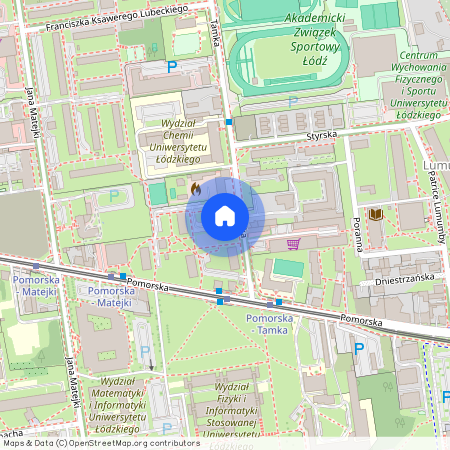 ul. Tamka, Radiostacja, Śródmieście, Łódź, łódzkie