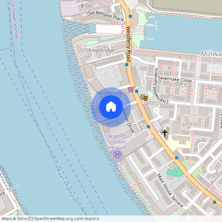 Cyclops Wharf, Claude Street, London, E14