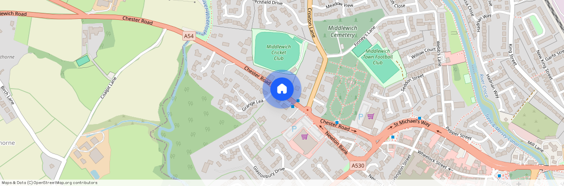 Chester Road, Middlewich, Cheshire, CW10