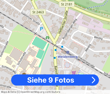 ***VERMIETUNG***Helle 2-Zimmer-Wohnung am Obermarkt von Weidenberg! - Foto 1