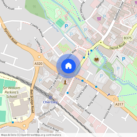 Chertsey, KT1, Chertsey