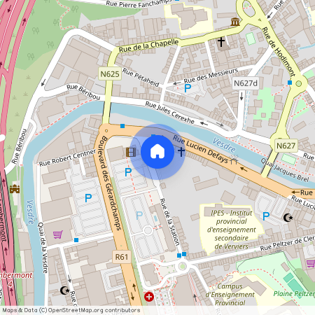 Rue de la Station, 1, 3, 4800, Verviers