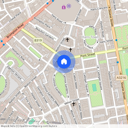 Pont Street Knightsbridge SW1X