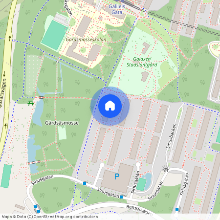 Västra Bergsjön, Göteborg, Västra Götaland, Siriusgatan 26