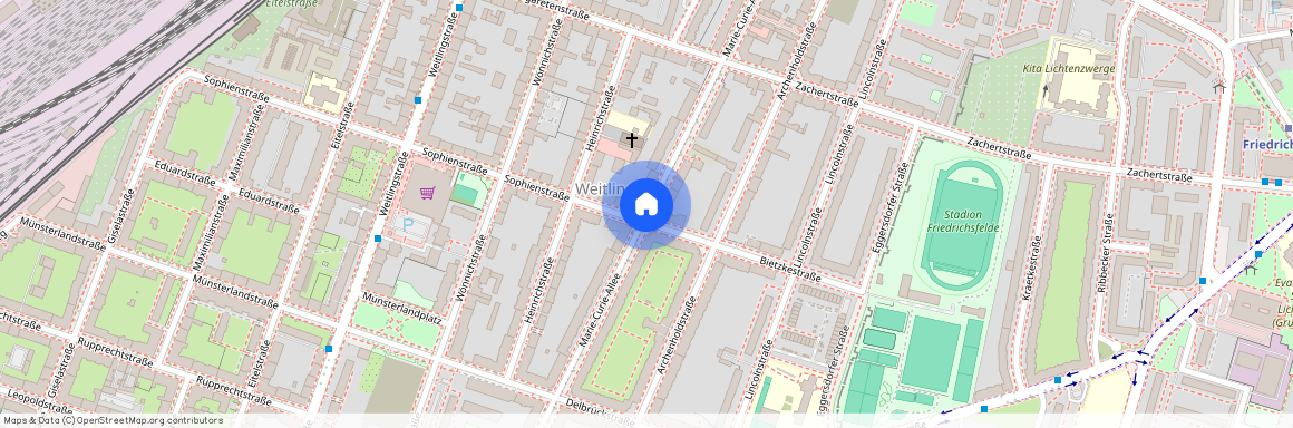 Marie-Curie-Allee, 10315 Berlin - Friedrichsfelde