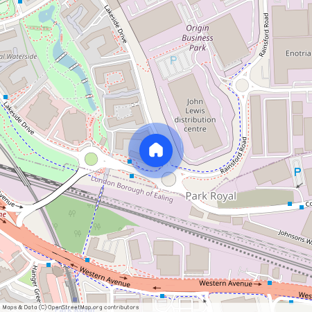Lakeside Drive, London NW10
