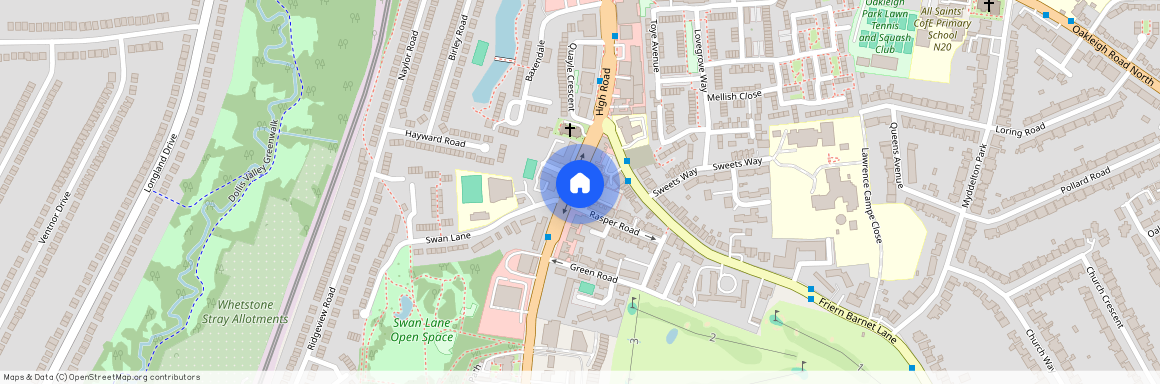 High Road, London N20