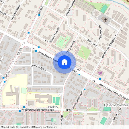 al. Aleje mjr. Henryka Sucharskiego, Nowy Sącz, małopolskie