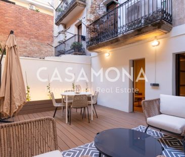 Stylish 61m² Apartment with Patio in Eixample Dreta - Photo 1