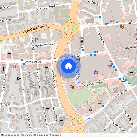 In The Heart Of Town Centre, Reading, Behind Penta Hotel, RG1