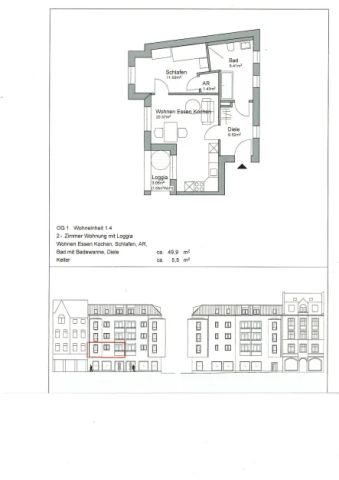 Neubau-Etagenwohnungen mit Fahrstuhl im Zentrum - Foto 3